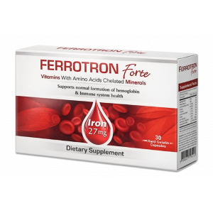FERROTRON FORTE ® MULTIVITAMIN & MINERALS SUPPLEMENT — 30 CAPSULES